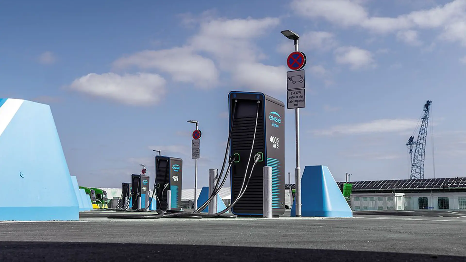 recharge poids lourds Allemagne Port of Kiel
