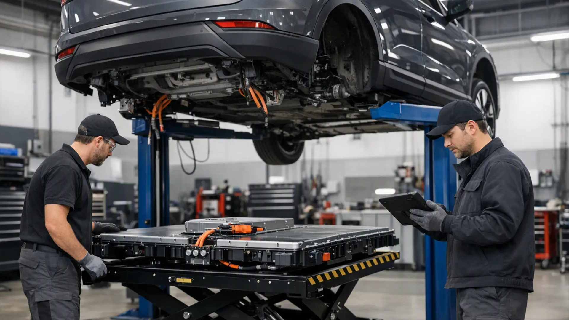 remplacement batterie voiture électrique