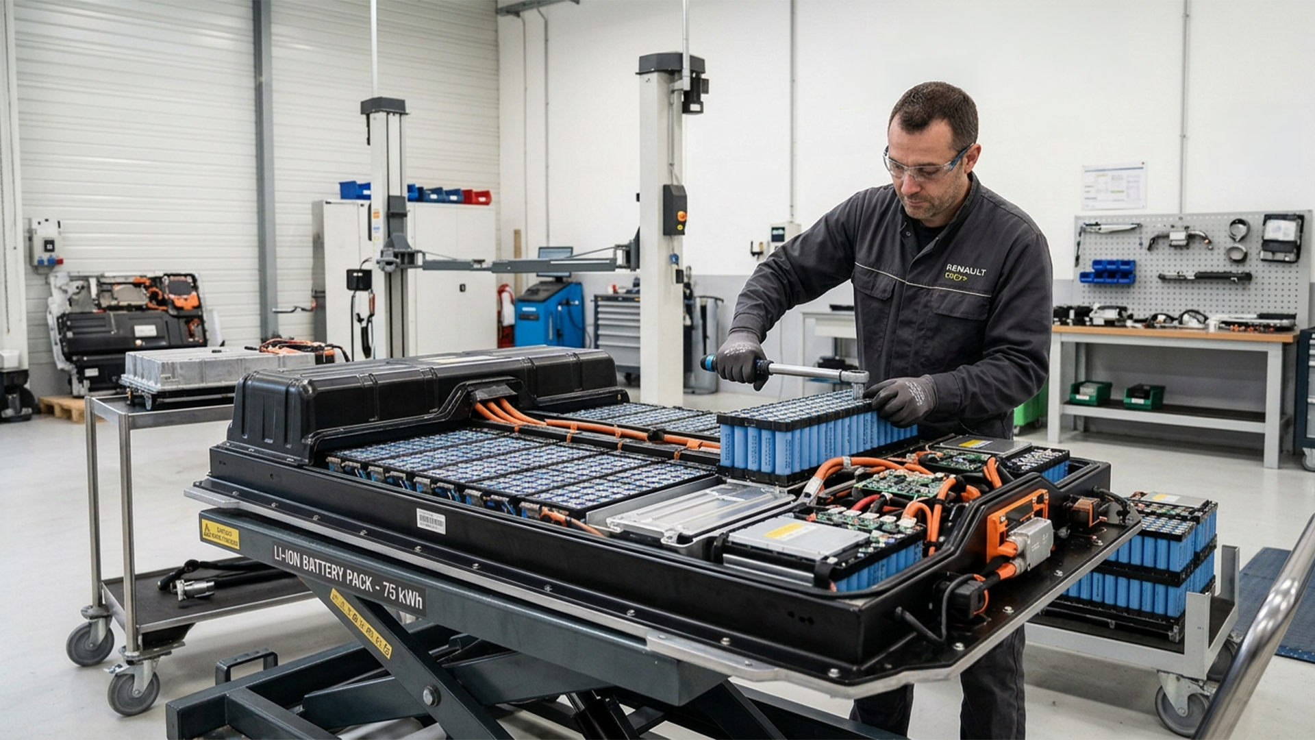 combien coute une batterie de voiture electrique - remplacement batterie